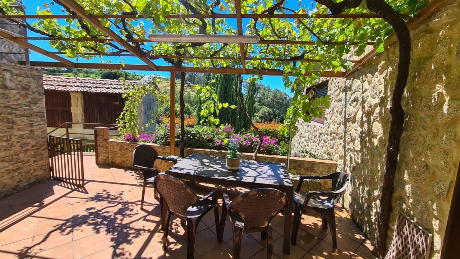Casa Rural O Carballo Da Pedra La Caniza Kültér fotó