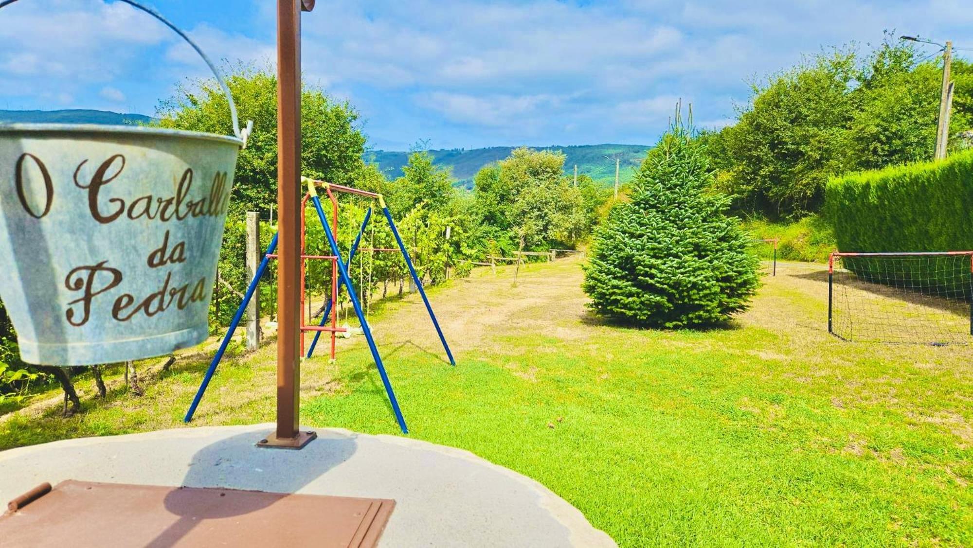 Casa Rural O Carballo Da Pedra La Caniza Kültér fotó