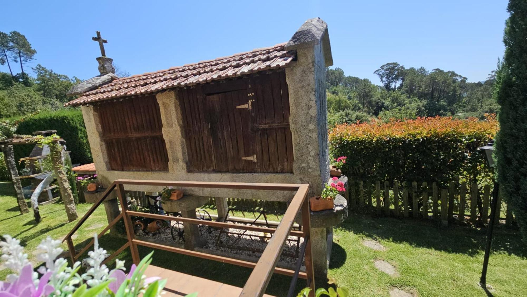Casa Rural O Carballo Da Pedra La Caniza Kültér fotó