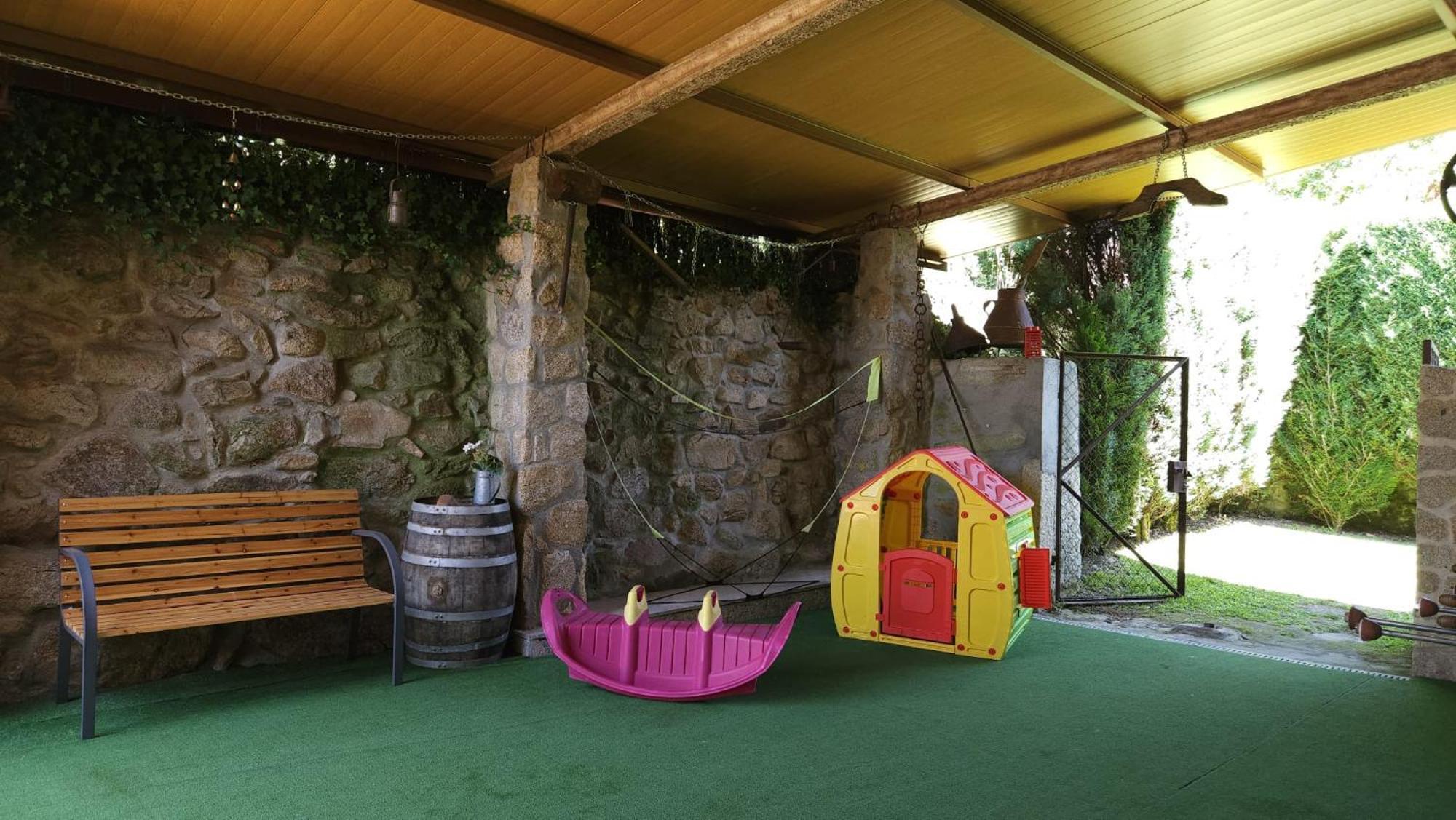 Casa Rural O Carballo Da Pedra La Caniza Kültér fotó